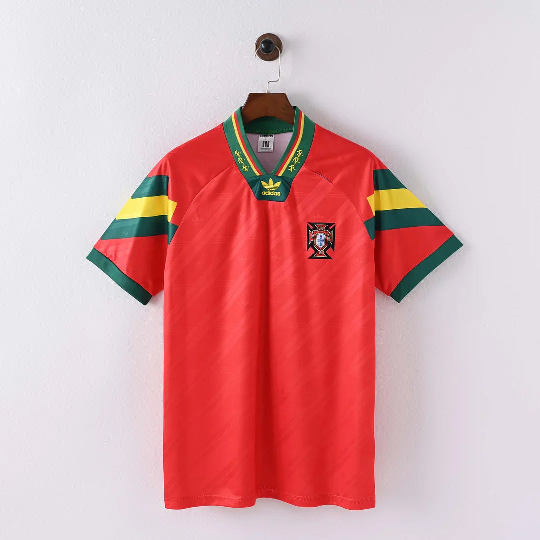 1992 Retro Portugal Home Jersey