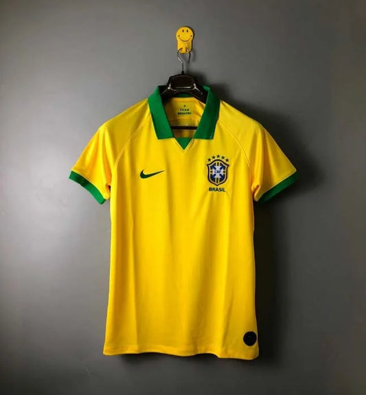 2019 Retro Brazil Home Jersey