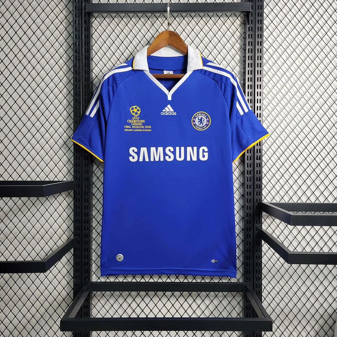 2008-2009 Retro Chelsea Champions League Final Home Jersey