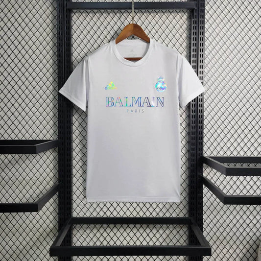 Real Madrid "Balmain" White Limited Jersey