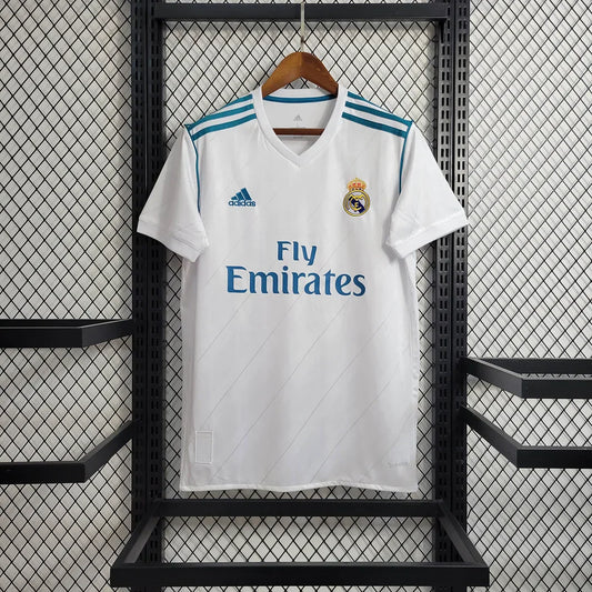 2017/2018 Retro Real Madrid Home Jersey