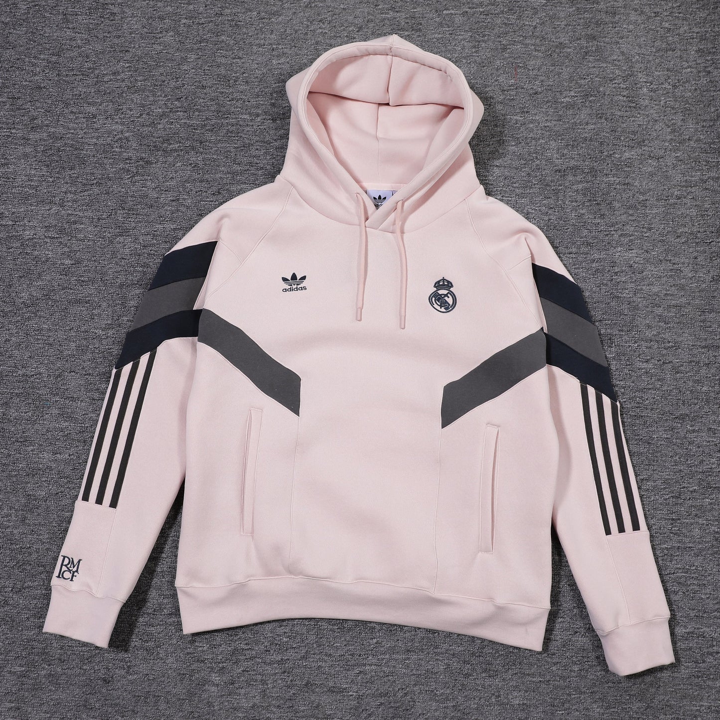 Real Madrid Pink and Grey Tracksuit