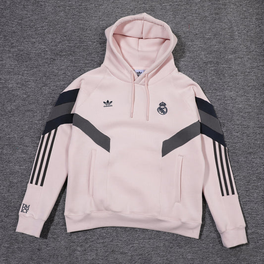 Real Madrid Pink and Grey Tracksuit