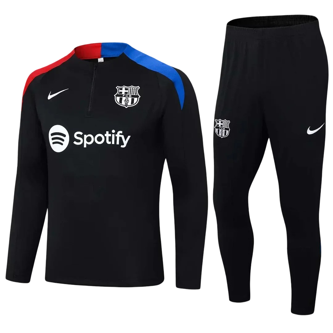 2024/2025 Barcelona Black Tracksuit