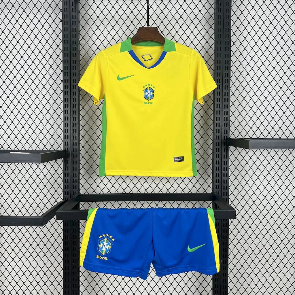 2025 Brazil Home Kit Kids Size