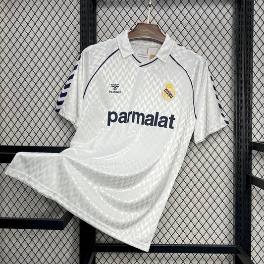 1988/1989 Retro Real Madrid Home Jersey