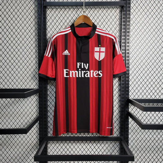 2014-2015 Retro AC Milan Home Jersey