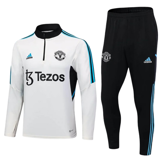 2023/2024 Manchester United White Tracksuit