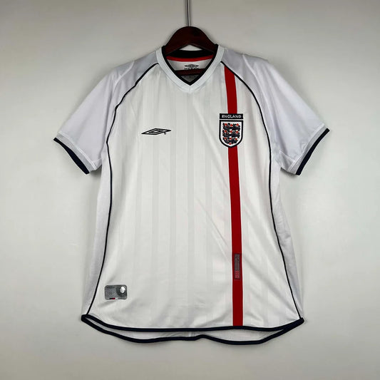 2002 Retro England Home Jersey