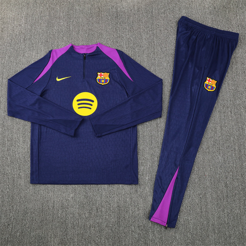 2025/2026 Barcelona Blue and Purple Tracksuit