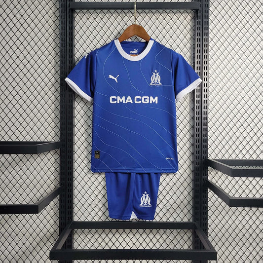 2023/2024 Olympique de Marseille Away Kit Kids Size