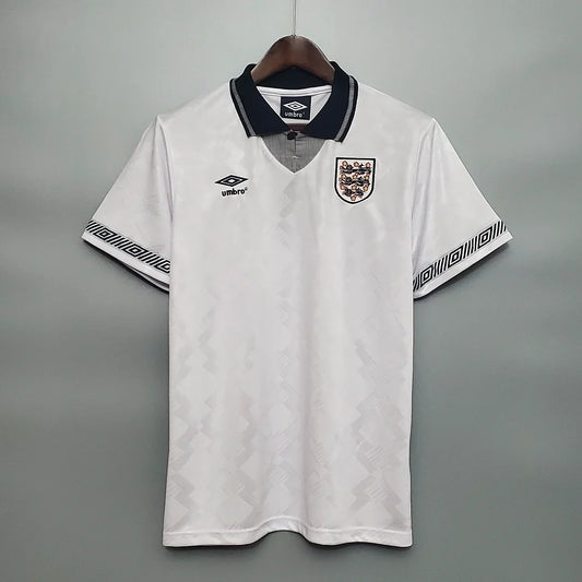 1990 Retro England Home Jersey