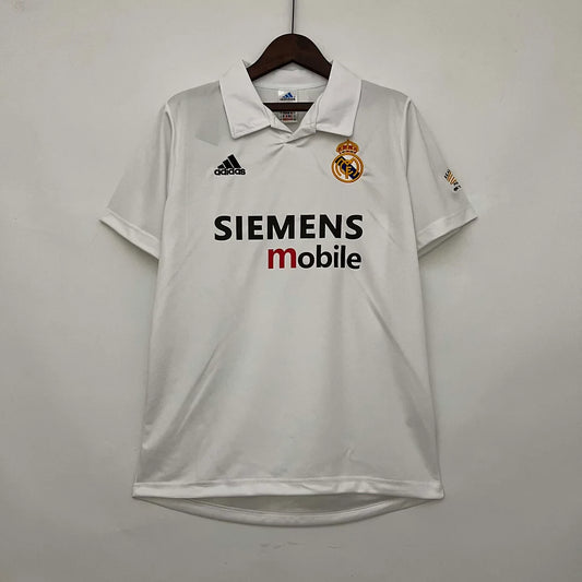 2002-2003 Retro Real Madrid Home Jersey