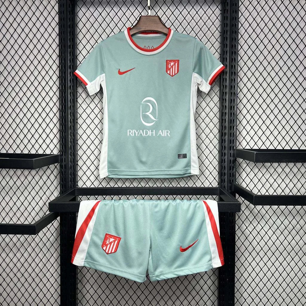 2024-2025 Atletico Madrid Away Kit Kids Size