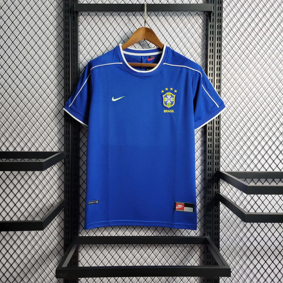 1998 Retro Brazil Away Jersey