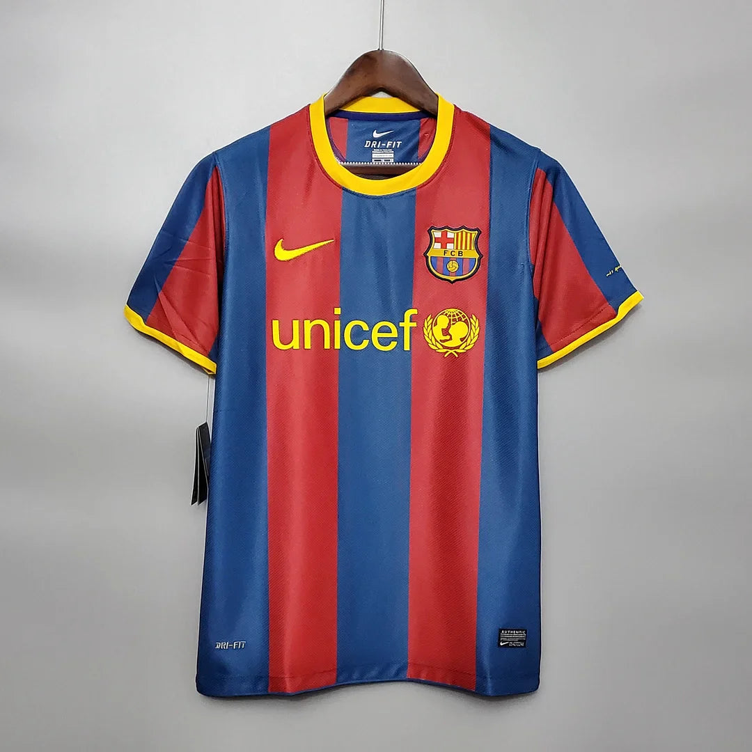 2010-2011 Retro Barcelona Home Jersey