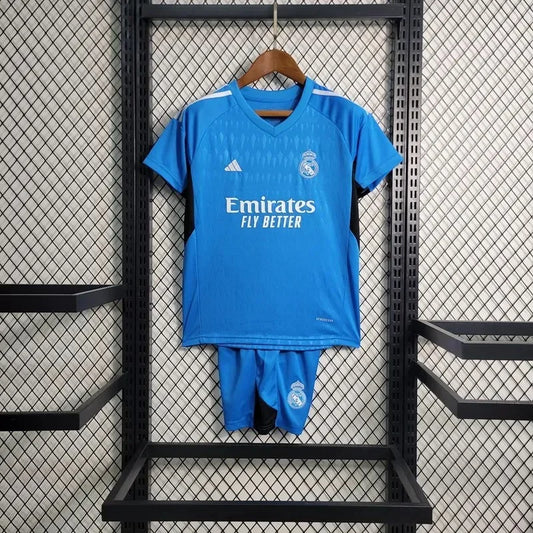 2023/2024 Real Madrid Blue Goalkeeper Kit