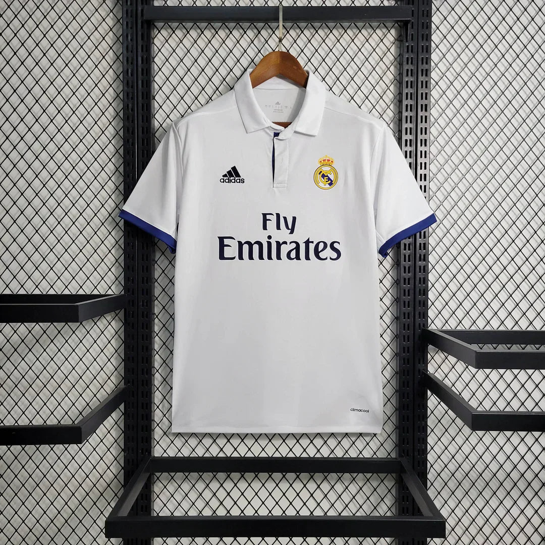 2016/2017 Retro Real Madrid Home Jersey
