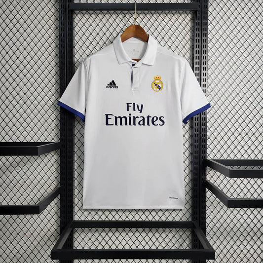 2016/2017 Retro Real Madrid Home Jersey