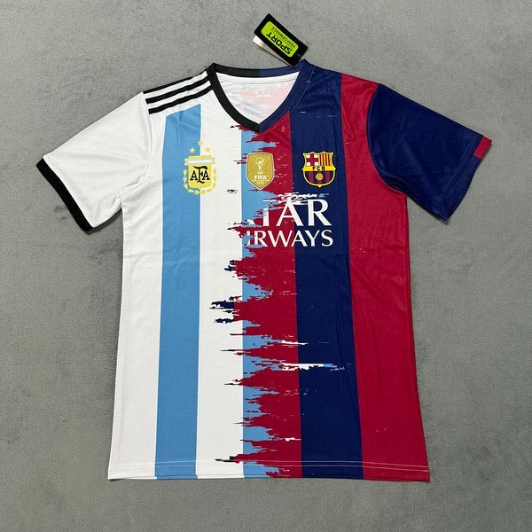 Messi Barcelona and Argentina Limited Jersey