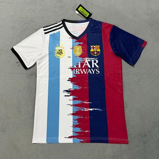 Messi Barcelona and Argentina Limited Jersey