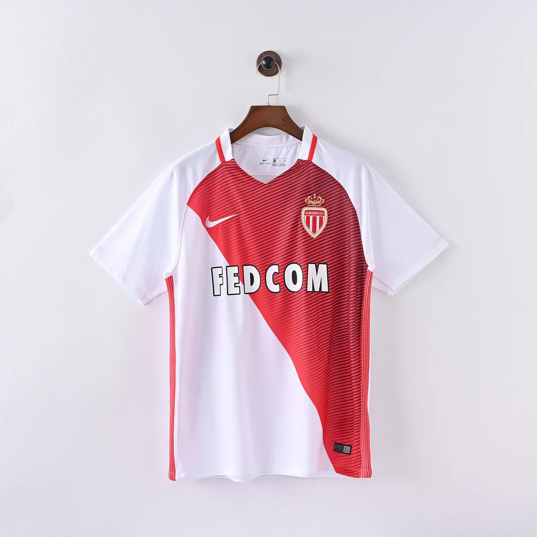 2016/2017 Retro AS Monaco Home Jersey