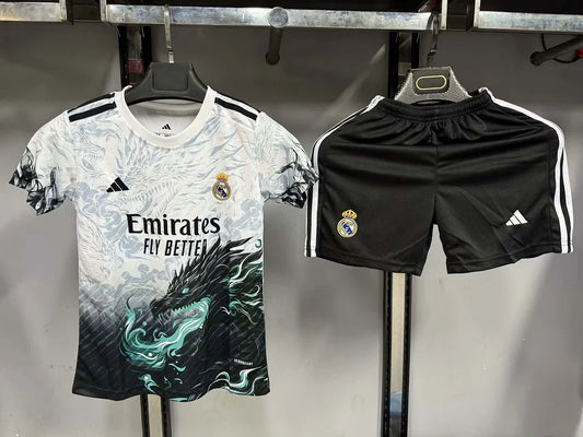 Real Madrid "Emerald Flame" Limited Jersey Kids Size