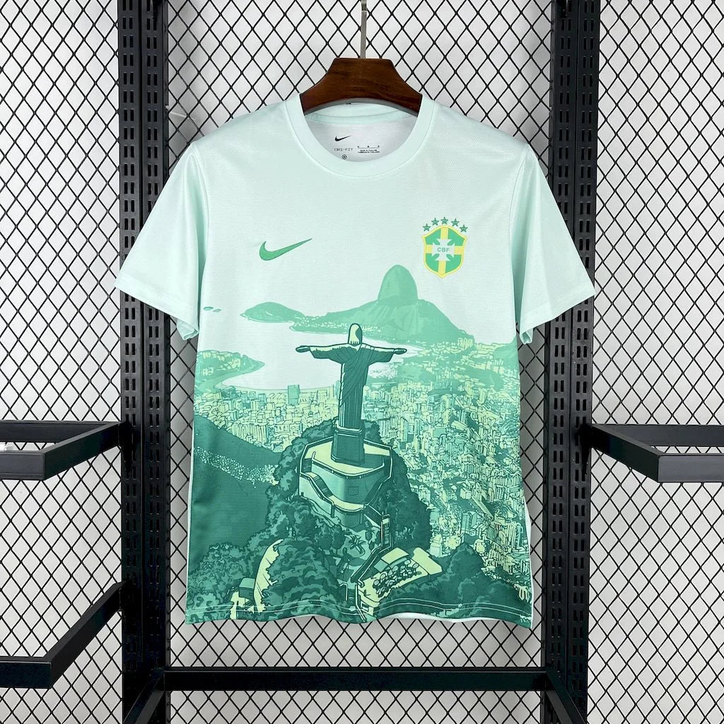Brazil "The Redeemer" Green Limited Jersey