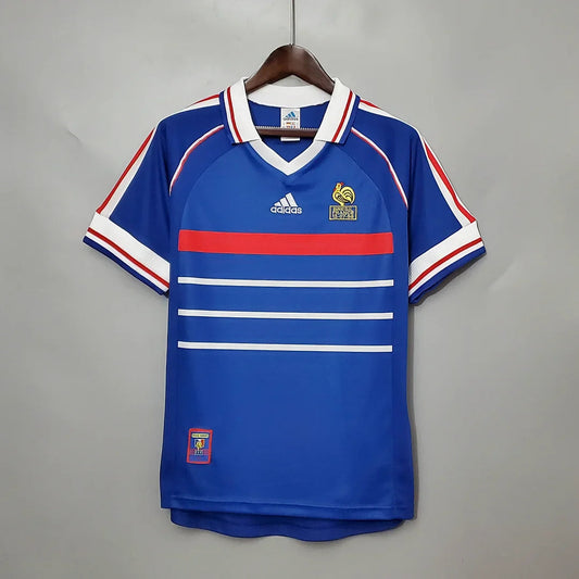1998 Retro France Home Jersey