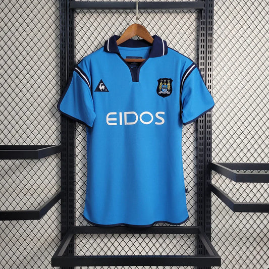 2001/2003 Retro Manchester City Home Jersey