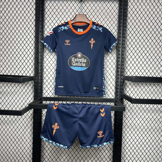 2024-2025 Celta Vigo Away Kit Kids Size
