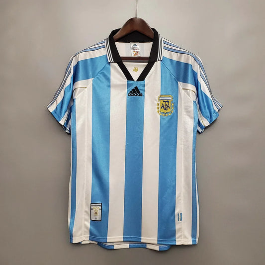 1998 Retro Argentina Home Jersey