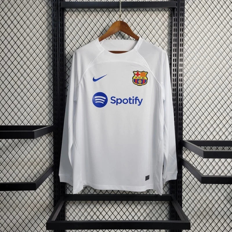 2023/2024 Barcelona Away Jersey Long Sleeve