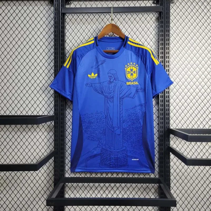 Brazil "The Redeemer" Blue Limited Jersey