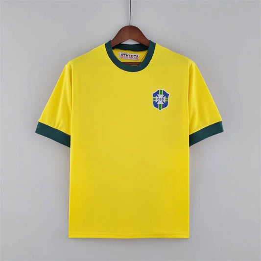 1970 Retro Brazil Home Jersey