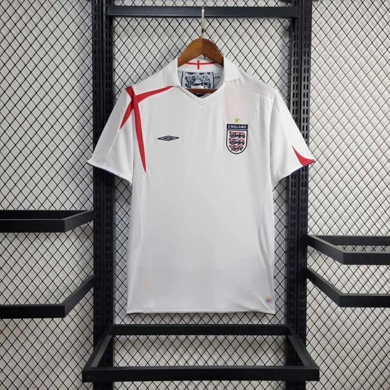 2006 Retro England Home Jersey
