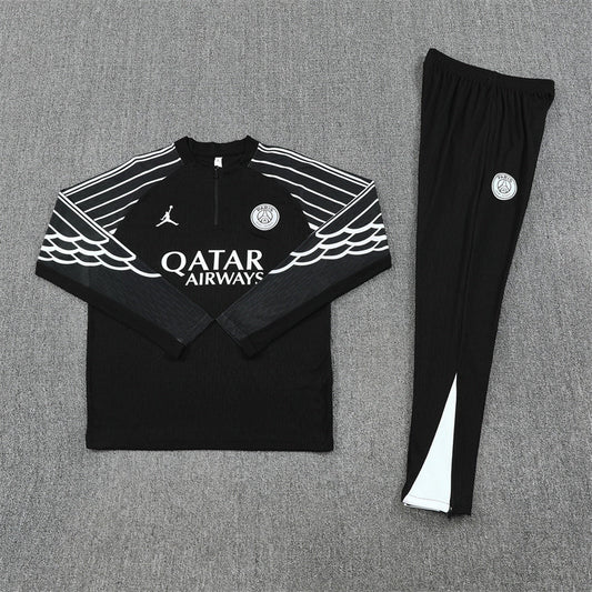 PSG Paris Saint Germain Black Tracksuit