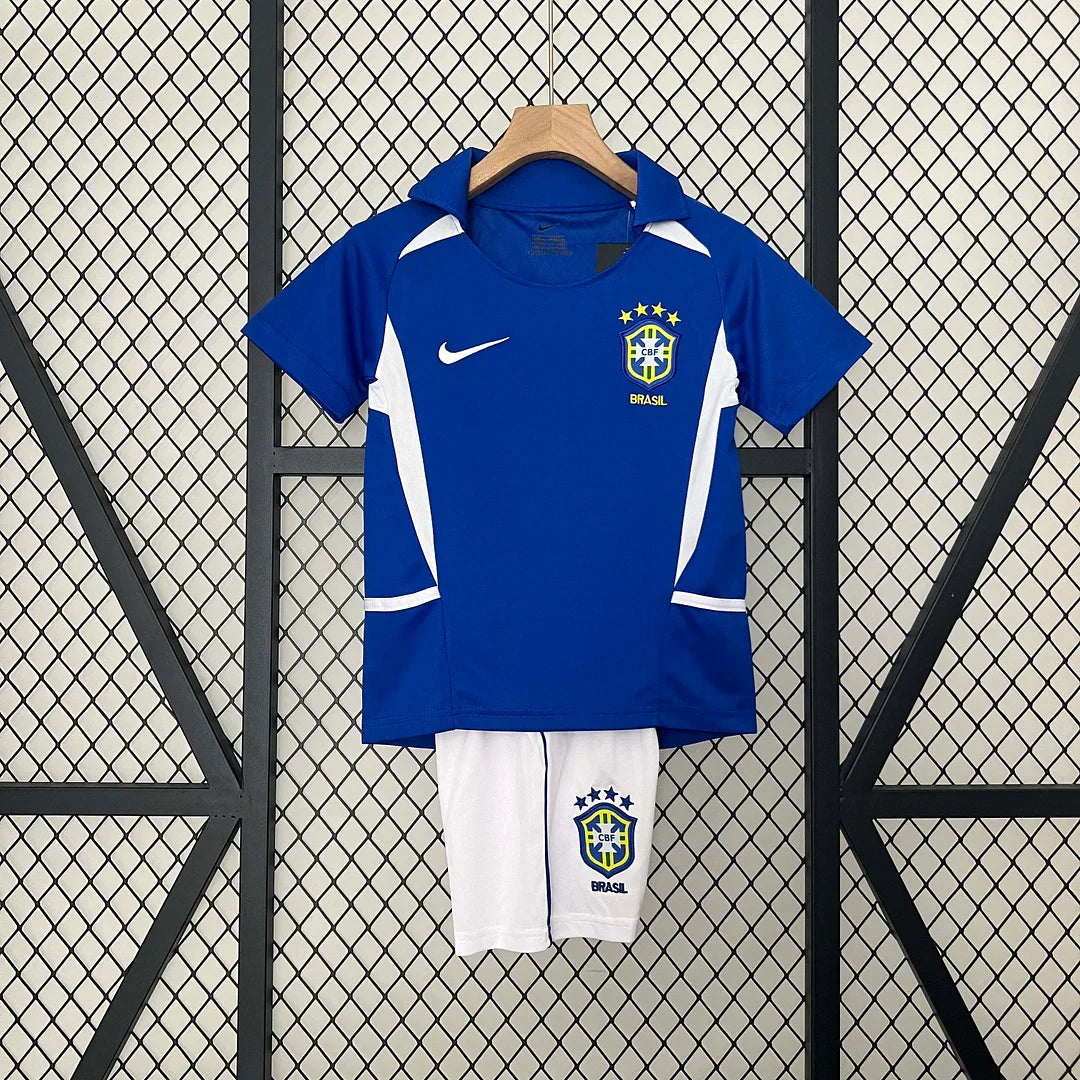 2002 Retro Brazil Away Jersey
