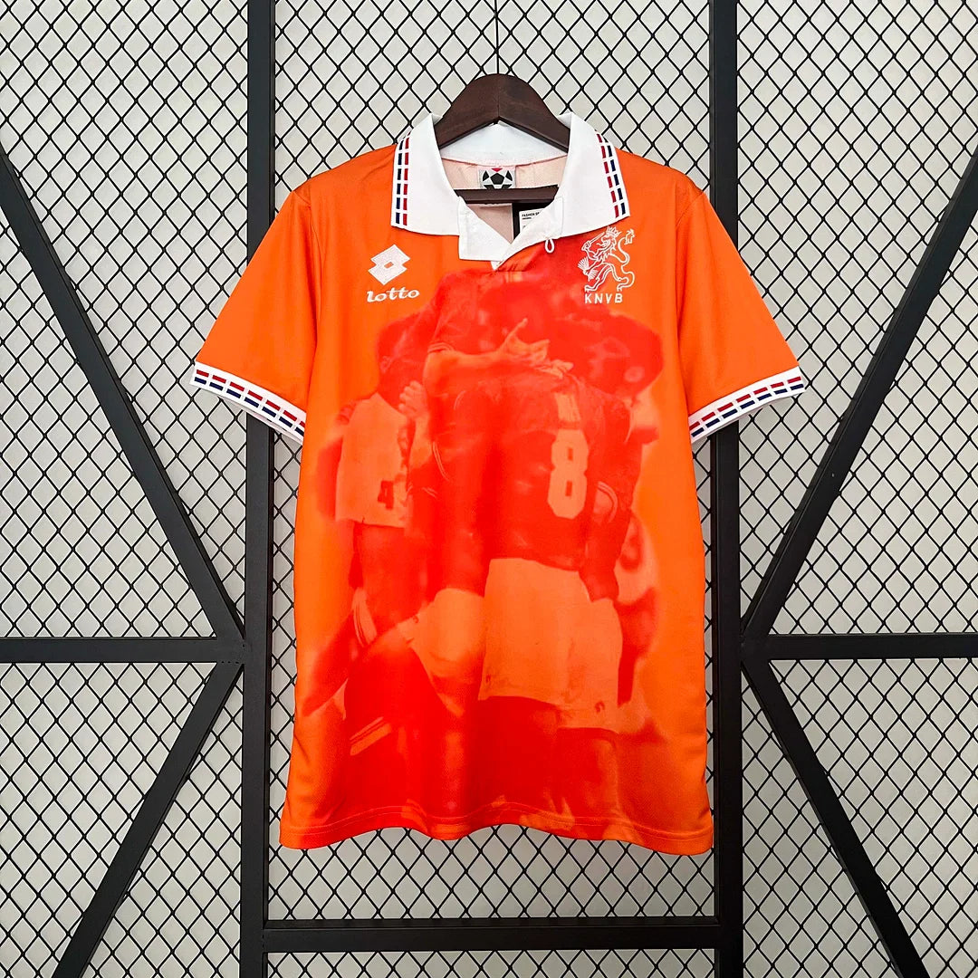 1996 Retro Netherlands Home Jersey