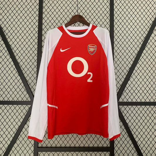 2003-2004 Retro Arsenal Home Long Sleeve