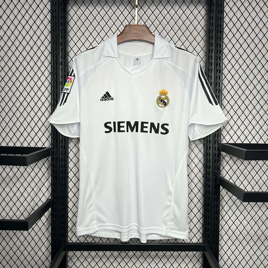 2005-2006 Retro Real Madrid Home Jersey