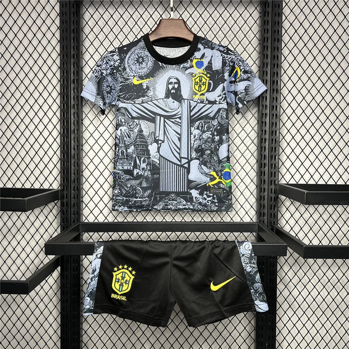 Brazil ”Jesus” Limited Jersey Kids Size