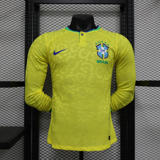 Brazil 2023/2024 Home Kit Long Sleeve