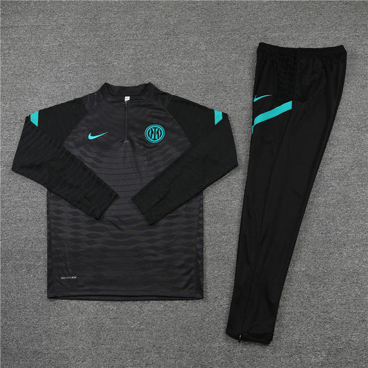 Inter Milan Black and Blue Tracksuit