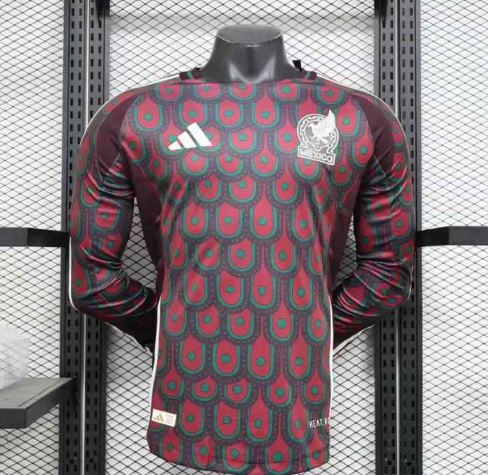 Mexico 2024/2025 Home Kit Long Sleeve