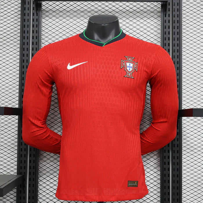 Portugal 2024/2025 Home Kit Long Sleeve