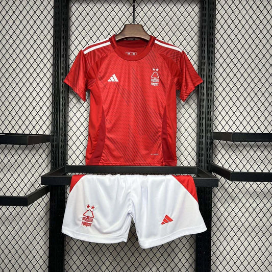 2024-2025 Nottingham Forest Home Kit Kids Size