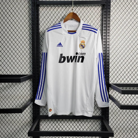 2010/2011 Retro Real Madrid Home Jersey Long Sleeve