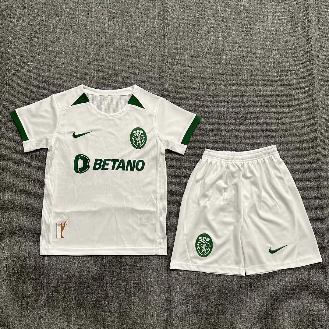 2024-2025 Sporting Lisbon Away Kit Kids Size