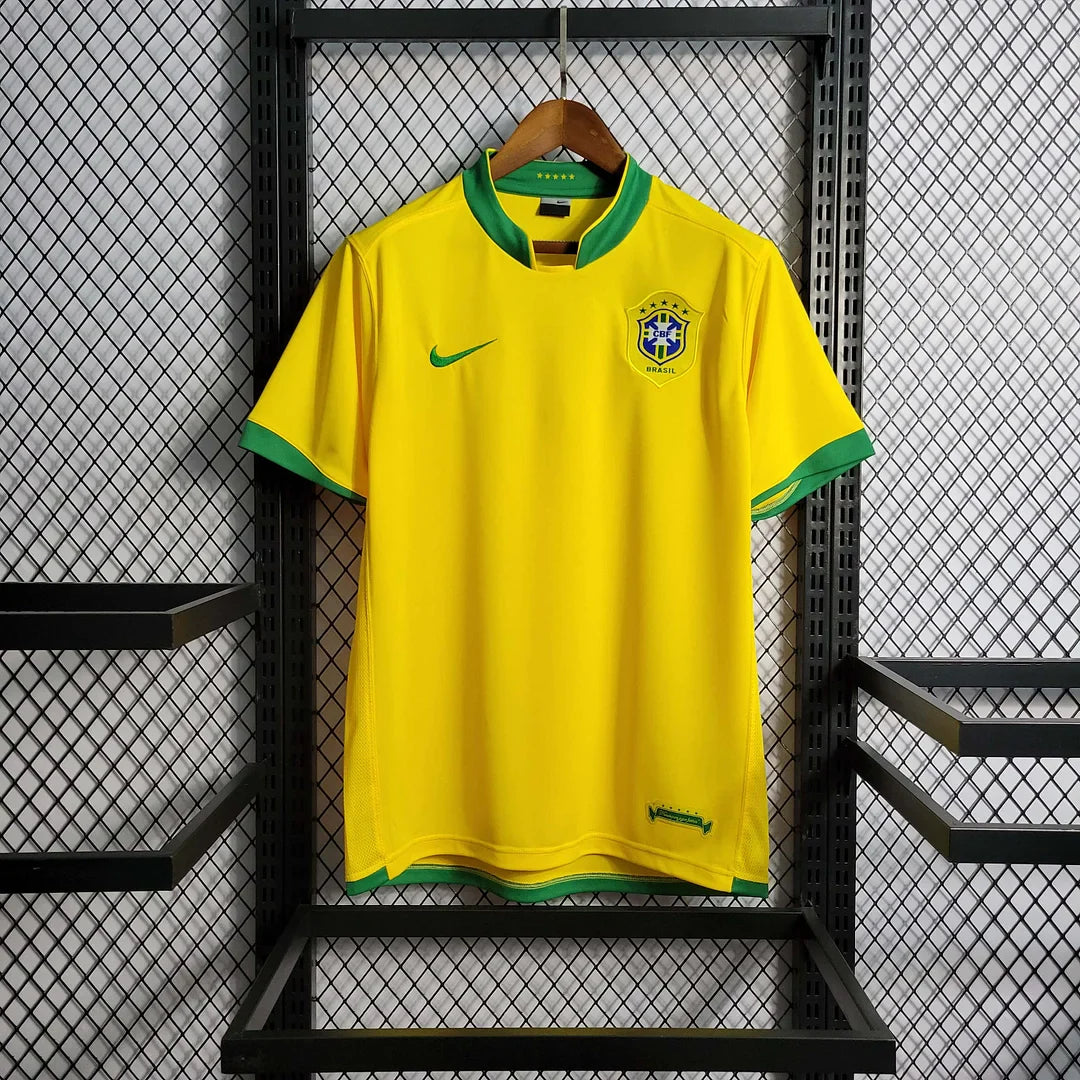 2006 Retro Brazil Home Jersey
